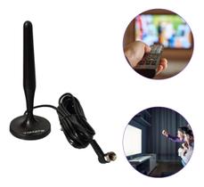 Antena Digital Interna Tomate HDTV 3m Base Imã UHF Full HD 4K Compatível com Todas as TVs e Conversores Antena Digital Interna Tomate HDTV 3m Base Imã UHF Full HD 4K Compatível com Todas as TVs e Conversores