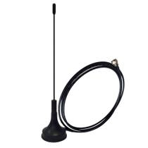 Antena digital interna UHF HDTV Digital Brasforma SHD-300 com imã na base e 2,5 metros de cabo
