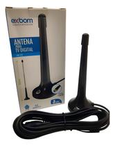 Antena Digital Para Tv Smart 4k Interna Hdtv Uhf 3 M De Cabo