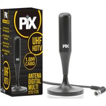 Antena Digital Pix Interna Ima Cabo 1,80m 008-9506