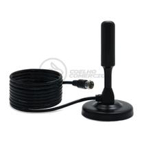 Antena Digital Portátil Interna E Externa Full Hdtv Vhf 4K