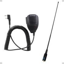 Antena Dual Band Nagoya 771 com Ptt Mike Antena Dual Band Nagoya 771 com Ptt Mike