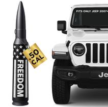 Antena EcoAuto 50 Cal Badass Bullet para Jeep Wrangler 2007+ Antena EcoAuto 50 Cal Badass Bullet para Jeep Wrangler 2007+
