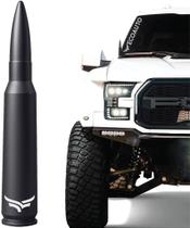 Antena EcoAuto 50 Cal Bullet 14 cm em preto fosco Antena EcoAuto 50 Cal Bullet 14 cm em preto fosco