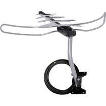 Antena Externa Completa Dtv-3000 4 Em 1 Todos Os Canais Vhf Uhf Fm E Hdtv