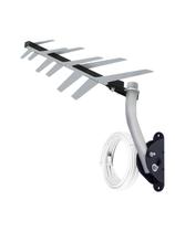 Antena Externa Digital Aquario Dtv-1500 Full Hd 10Mt Cabo