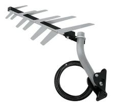Antena Externa Digital para Tv 2 em 1 Completa Aquario Dtv 1500 Prata, Mdio