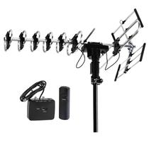Antena externa Five Star HD TV, alcance de 200 milhas, rotação de 360