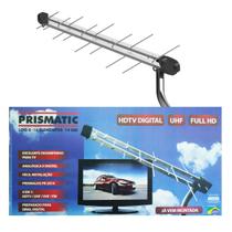 Antena Externa Para TV Digital HDTV 16 Elementos 14 DBI - Prismatic