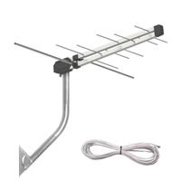 Antena Externa Para Tv Digital Uhf Vhf Pro Eletronic C/ Cabo 12m Antena Externa Para Tv Digital Uhf Vhf Pro Eletronic C/ Cabo 12m