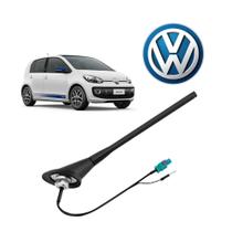 Antena Flexível Amplificada 60 Carro Volkswagen Up 14 a 21