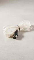 Antena FM 75 Ohms Receptor Estéreo Plug Fêmea Transparente