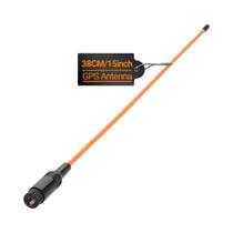 Antena GPS SMA-Macho De Alcance Estendido 38CM Para Garmin Alpha 100 200 Astro 320 430 Rádio Amador