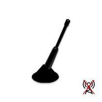 Antena Haste Curta Decorativa Preta Para Teto de Carro Veículo Universal 150mm Parte Traseira