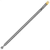 Antena Haster Para TV e Rádio 15,5 cm 5 Estágios Aberta 62,5cm Fechada 18cm