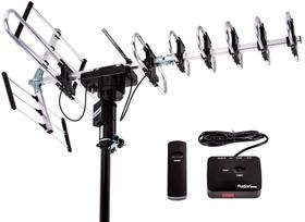 Antena HDTV Digital Externa Amplificada - Alcance de 200 Milhas