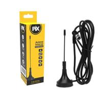 Antena Hdtv Digital Mini - 1,50M - Pix 9523 Antena Hdtv Digital Mini - 1,50M - Pix 9523