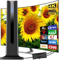 Antena HDTV DTVSMARTSHOW 2025 HD 150 milhas de alcance interno