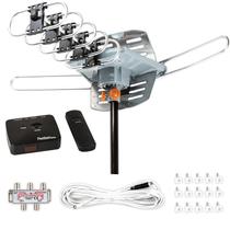 Antena HDTV externa de cinco estrelas de 150 milhas de longo alcance 4K 1080p