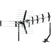 Antena HDTV Externa de Longo Alcance - Até 200 Milhas