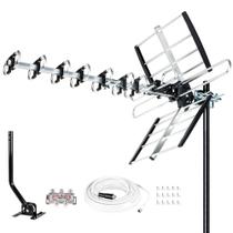 Antena HDTV Five Star 2025 - Alcance de 200 Milhas - Versão Atualizada