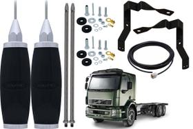 Antena Inox 2,70 Metros Alongador 60cm Suportes Dianteiro Volvo VM Cabo 5,5 Metros Parafusos Anti-Furto Antena Inox 2,70 Metros Alongador 60cm Suportes Dianteiro Volvo VM Cabo 5,5 Metros Parafusos Anti-Furto