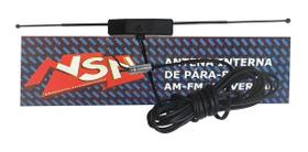 Antena interna automotiva retratil am fm passiva