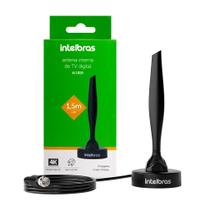 Antena Interna de TV Digital Intelbras UHF HDTV 4K AI 1015