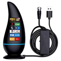 Antena interna digital amplificada 1080 hdtv cabo 3m