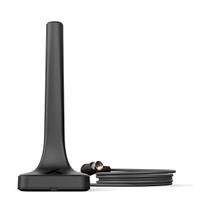 Antena Interna Digital Aquário com Cabo Televisão Preto