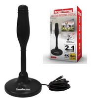 Antena interna digital brasforma shd-1000 Antena interna digital brasforma shd-1000
