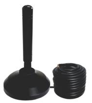 Antena Interna Digital de alto desempenho Hdtv 4k HD Uhf Fm, com base Imã - IS 7000CX - cabo 5 mts.