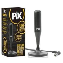 Antena Interna E Externa Digital Hdtv Com Imã 008-9506 - 472 - pix