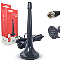 Antena Interna E Externa Tv Digital Amplificada 4K Vhf Uhf