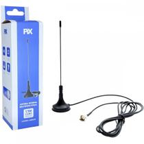 Antena Interna Pix Digital Mini Base Magnetica Com Cabo 1,5M