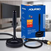 Antena Interna TV Digital Aquário DTV-150 Full HD Cabo 5m Preto. Antena Interna TV Digital Aquário DTV-150 Full HD Cabo 5m Preto.