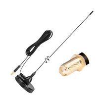 Antena Magnética Para Rádio Ham UV-5R 5RH 21 pro Quansheng UT-106UV SMA-Feminino VHF UHF