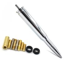 Antena Mast Chrome Stubby 50 Cal para Ford F150 F250 F350 RAM