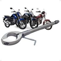 Antena Metálica Para Motos Retrátil Universal Cromada 7 Estágios Aço Inox