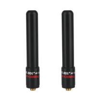 Antena Mini De Alta Ganho Dual Band SMA-Fêmea Para Baofeng UV-5R BF-888S UV-21 pro 5RH QUANSHENG