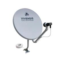 Antena Mini Parabólica Vivensis 60cm 5G Antena Mini Parabólica Vivensis 60cm 5G