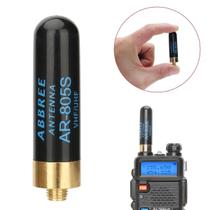 Antena Mini Walkie Talkie De Alta Ganho Dual Band SMA-Feminino Para Baofeng BF-888S UV-5R UV-21 pro