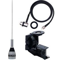 Antena Móvel 1/4 Vhf 50cm M-300C Suporte Bi-Articulado Calha Cabo Mini Motorola 5,5m Antena Móvel 1/4 Vhf 50cm M-300C Suporte Bi-Articulado Calha Cabo Mini Motorola 5,5m