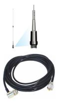 Antena Móvel Dual Band Vhf 3/8 Uhf 25/8 C Coaxial 5m Ap0191 Antena Móvel Dual Band Vhf 3/8 Uhf 25/8 C Coaxial 5m Ap0191