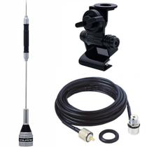 Antena Móvel Px 67cm B-2050 Cabo Coaxial 3,5m Conectores Suporte Bi-Articulado Porta Malas Aquário Antena Móvel Px 67cm B-2050 Cabo Coaxial 3,5m Conectores Suporte Bi-Articulado Porta Malas Aquário