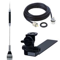 Antena Móvel Px 67cm Bobinada Suporte Camionete Caminhonete Pickup Carroceria Cabo 3,5 metros Antena Móvel Px 67cm Bobinada Suporte Camionete Caminhonete Pickup Carroceria Cabo 3,5 metros
