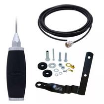 Antena Móvel PX Marinox 2,70 Metros Radio Amador B-2003p + Suporte Volkswagen Constellation + Cabo Coaxial 5,5 Metros + Parafuso Anti-Furto