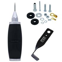Antena Móvel PX Marinox Rádio Amador Caminhão B-2003p Suporte MB Mercedes Benz Atego Dianteiro Motorista Ap3368 Kit Parafusos Anti-Furto R-30
