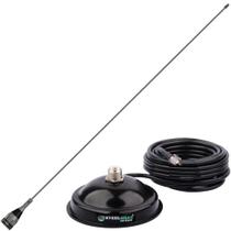 Antena Móvel Vhf 1/4 de Onda Suporte Magnético Imã Cabo Coaxial 5,5 metros Conector Uhf Mini Motorola Antena Móvel Vhf 1/4 de Onda Suporte Magnético Imã Cabo Coaxial 5,5 metros Conector Uhf Mini Motorola