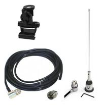 Antena Movel Vhf 1/4 O ars eletronica Cabo Suporte Porta Mala Antena Movel Vhf 1/4 O ars eletronica Cabo Suporte Porta Mala